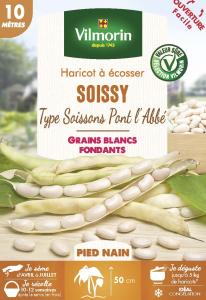 Haricot Nain à Ecosser Soissy (type Soissons Pont l'Abbé) - 10 m